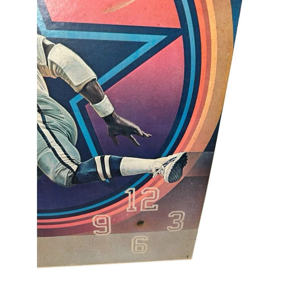 1979 DALLAS COWBOYS  NFL  WALL CLOCK  LAFAYETTE   TONY DORSETT #33